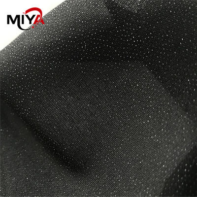 बुने हुए रंग का बुना हुआ फ़्यूज़िंग इंटरलाइनिंग टॉप ग्रेड 45gsm 150cm