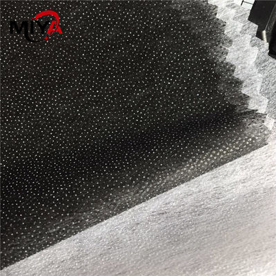 ड्रेस चारकोल गैर बुना फ्यूसिबल इंटरलाइनिंग 50 ग्राम